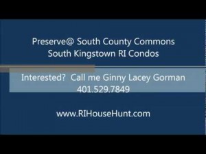 Real Estate on Ri Condos   Preserve  South County Commons   Rhode Island Real Estate